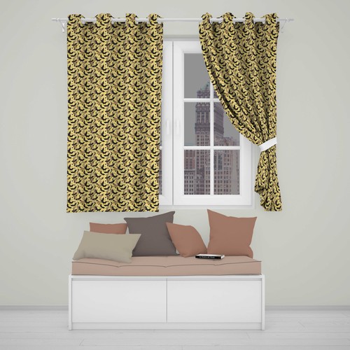 Blackout eyelet curtains - blackout,