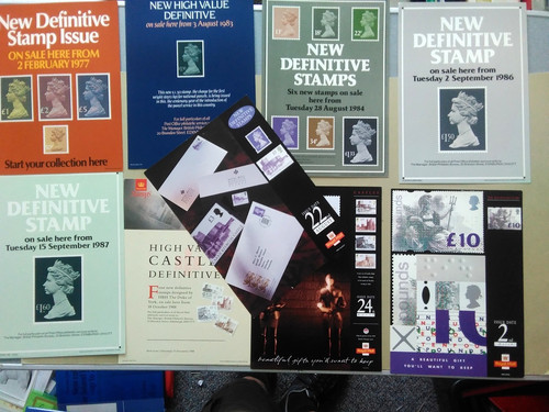 Post office poster a4 size - office,