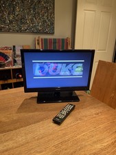 Polaroid LE-19GBR-B+DVD 19” TV/DVD Combi with Freeview & Remote Tested