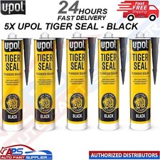 5× U‑POL Tiger Seal Black 310 ml – Automotive Sealant & Adhesive