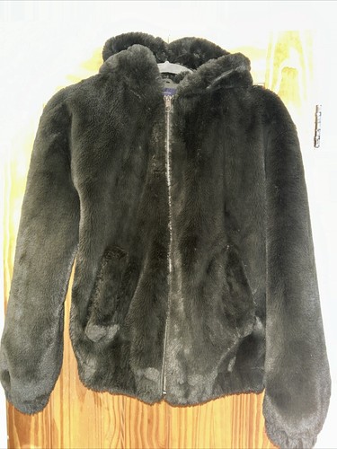 Faux fur khaki - jacket, coat