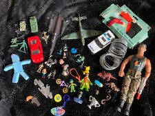 Toys Job Lot - Bulk. Action Man, Spudgun, Slinky, Cars, Planes, Dinosaurs,
