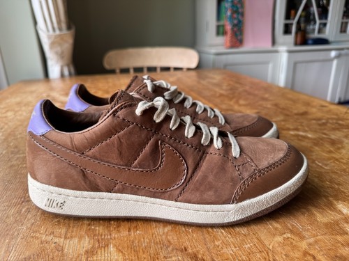 Mens nike brown leather - brown,