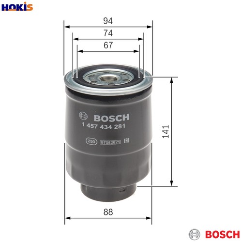 Fuel filter 457 - 434, for