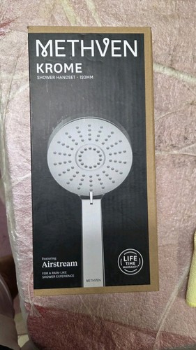 Methven krome shower handset - krome,