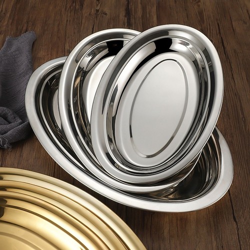Fish platter deep oval - fish, design