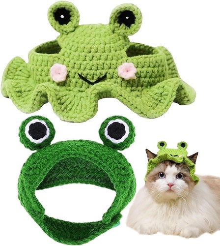 Pcs cat hat frog - shape, pet