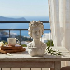 Roman Lady Bust Figure