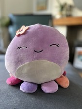 Squishmallows Beula The Purple Octopus 10 Inch 25cm Squishmallow Plush BNWT