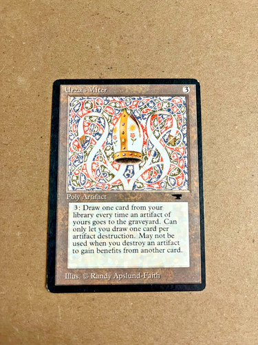 Mtg antiquities urza miter - antiquities,