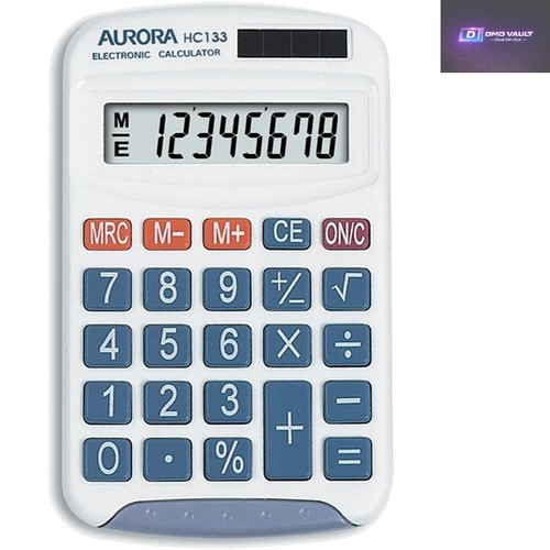 Digit lcd handheld - 8-digit,