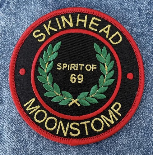 Ska reggae skinhead - ska, patch