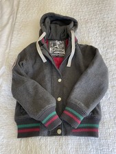 Boys Superdry Grey Wool