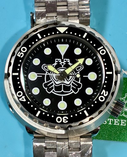 Steeldive tuna black diver - tuna,