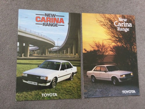 Toyota carina range 1980 - range,