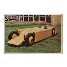 Golden Arrow Car - Vintage Weston Biscuits Card - 1929 Land Speed Racer