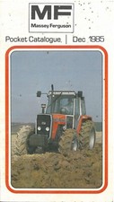 Massey Ferguson Farm Machinery Pocket Catalogue - Tractors, Combines - Dec 1985