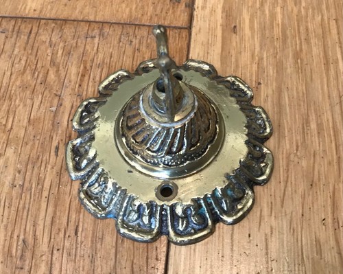 Vintage brass ceiling light - brass,