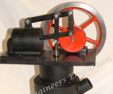Model hot air engine castings