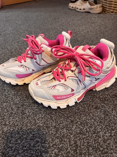 Balenciaga track white pink - track,