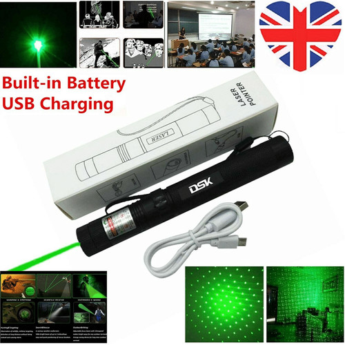 Usb rechargeable green laser - usb,