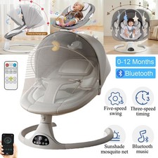 Bluetooth Electric Baby Swing