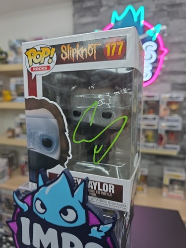 Slipknot corey taylor signed - slipknot,