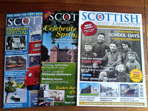 Scottish memories magazine - scottish,