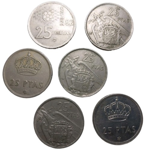 Spain coin bulk job - spain, 25