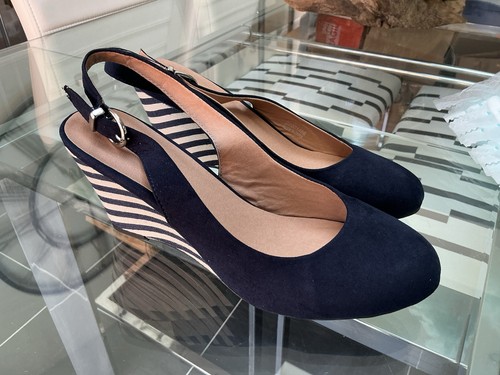 Ladies navy blue white - ladies,