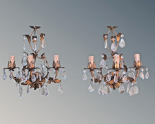 Pretty French Gilt Toleware