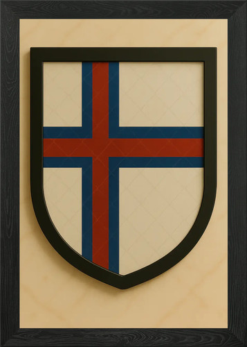 Framed faroe islands - faroe,