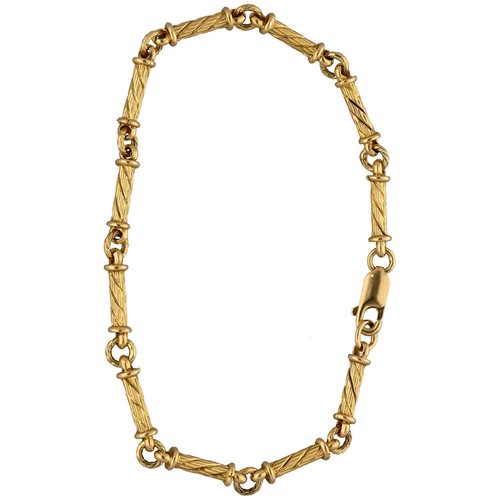 18ct gold bracelet 48g - 18ct,