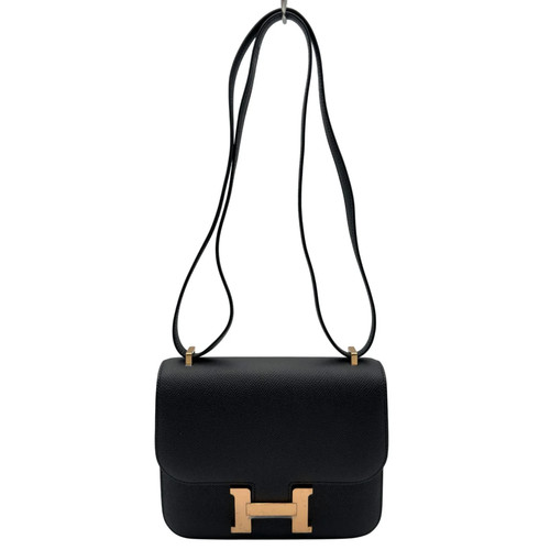 Hermes constance mini black - hermes, 3