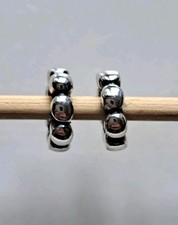 Set Of 2 Lovelinks Sterling silver 925  bracelet charm Bead Spacers