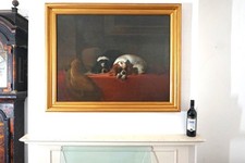 LARGE 19thC KING CHARLES