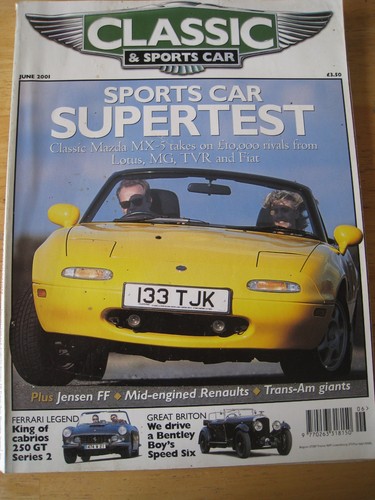 Classic and sportscar jun - sportscar, 2001