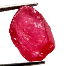 11.55 Ct Natural Red Ruby Rough Loose Gemstone 16x11.5mm Gleaming FACET GRADE