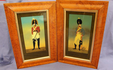 Antique Reverse Paintings (MILITARY)