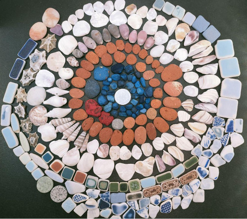 Sea glass from japan - sea,