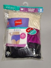 New Hanes Nylon Tagless Brief