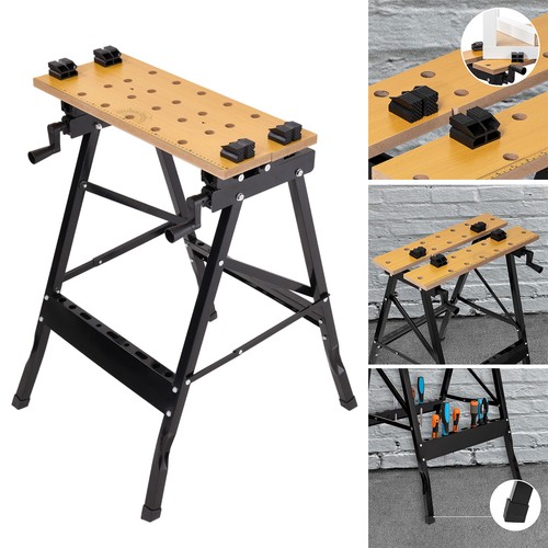 Folding woodworking workbench - woodworking,