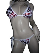 Hot Lips Thong Bikini Set Sexy
