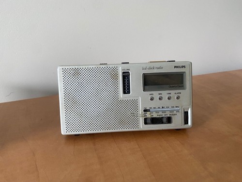 Vintage phillips radio clock - vintage,