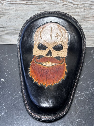 Custom leather solo seat - custom,