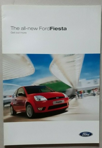 Ford fiesta brochure - brochure, 2002