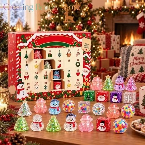 Christmas squishies advent - squishies,