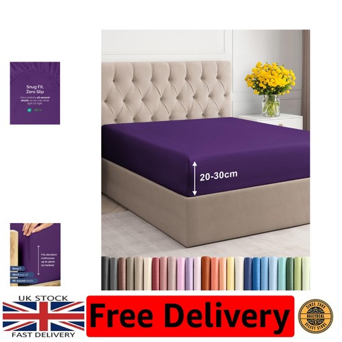 Deep pocket emperor - fitted, bed