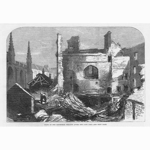 Edinburgh ruins the - the, theatre