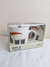 Guinness Mug And Coaster Toucan Set.